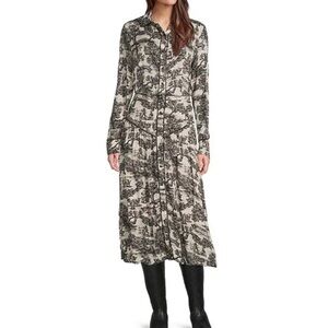 Double D Ranch Wide Open Trail Toile Dress
Print XS NWT